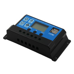 30A PWM Solar Charge Controller 12V 24V 30A with LCD 30 A