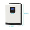 Solar PV Hybrid Inverter 3000 VA 2400 W Panel Surya 3kVA Hibrid grid