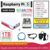 KIT-6A(1TB)  Raspberry Pi 5 (16GB RAM) KIT NVME SSD 1TB - Complete SET SIAP PAKAI