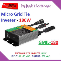 GMIL-180 Micro Grid Tie Inverter GTI 180W ON GRID Solar Panel Surya