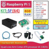 KIT-5F(64)  Raspberry Pi 5 (8GB RAM) KIT AI Camera 8MP - Complete Set SUDAH DIRAKIT