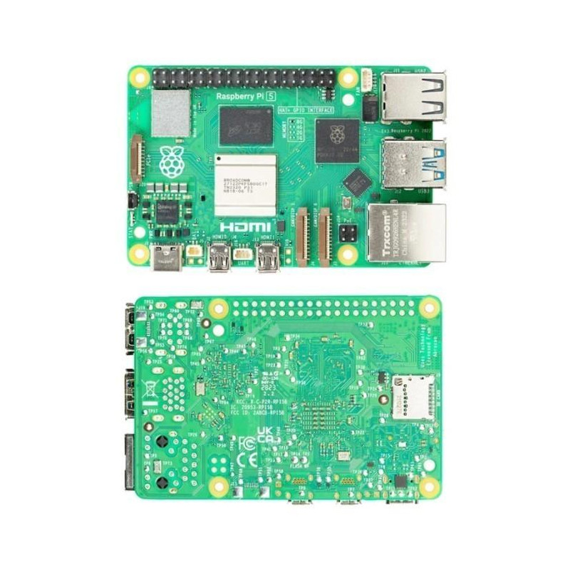 KIT-3A(256)  Raspberry Pi 5 (2GB RAM) KIT NVME SSD 256GB - Complete SET SIAP PAKAI
