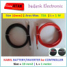 Kabel 10 mm2 Inverter / Battery ke MCB / SCC Panel Surya L  1 meter
