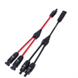 MC4-2Y Connector MC4 Cabang 2 (sepasang) 1000V Solar Panel Surya