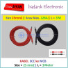 Kabel 25 mm2 Solar Controller SCC ke MCB Solar Panel Surya L  3 meter