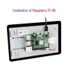 OFFICIAL Raspberry Pi Touch Display 2 - Resolution 7201280 Pixels LCD 7 Touchscreen