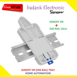 Wall Bracket Mounting untuk Sonoff (Sonoff DR Tray  DIN Rail 8 cm)