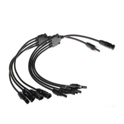 MC4-4Y Connector MC4 Cabang 4 (sepasang) 1000V Solar Panel Surya