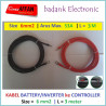 Kabel 6 mm2 Inverter / Battery ke MCB / SCC Panel Surya L  3 meter
