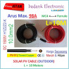 MC4 --- Ferrule PV Cable 1500V H1Z2Z2-K 10mm2 Tinned copper L10M