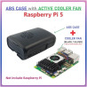 ABS Case  Active Cooler Fan untuk Raspberry Pi 5