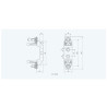 40A - SUNTREE SNH00 gPV 1P 1000V DC Fuse Base/Holder  Fuse Link PV