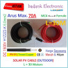 MC4 --- Ferrule PV Cable 1500V H1Z2Z2-K 6mm2 Tinned copper L30M