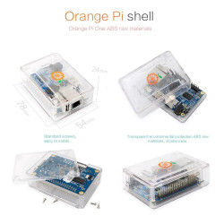 ABS Case  Heatsink for Orange Pi One