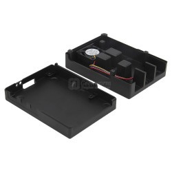 Geekworm P575  Raspberry Pi 5 METAL HEATSINK CASE (with Cooling Fan)