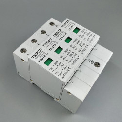 3 Phase SPD AC 3PN 385V 20-40kA Surge Protect Device