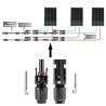 303 pairs MC4 Connector (1 to 1) sepasang M/F 1000V Solar Cell