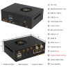 Geekworm N508  METAL CASE for Orange Pi 5 Plus (with Cooling Fan External Antenna and Heatsink)