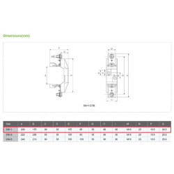 200A - SUNTREE SNH1 gPV 1P 1000V DC Fuse Base/Holder  Fuse Link PV