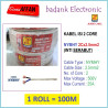  1 ROLL  100M  - Kabel Serabut 2 Core NYMHY 2x2.5mm2