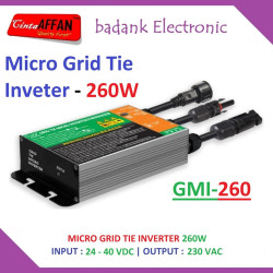 GMI-260 Micro Grid Tie Inverter GTI 260W ON GRID Solar Panel Surya