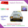 0-120V/0-4A Adjustable DC Power Supply with Display Volt Ampere