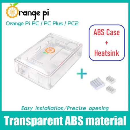 ABS Case  Heatsink for Orange Pi PC / PC Plus / PC2