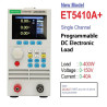 400W ET5410A Programmable DC Electronic Load 150V 1x40A Battery Tester