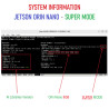 KIT-JON(256)  Edge AI PC NVIDIA Jetson Orin Nano SUPER Developer Kit 8GB RAM 67-TOPS 25W with SSD NVMe 256GB