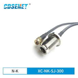 Antenna FRP Extension Cable RG58 L3 Meters (Adapter  N-K to SMA-J)