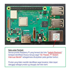 Paket Lengkap Raspberry Pi 3B (MicroSD 32GB)