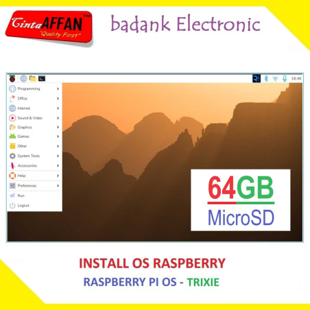 Install OS Raspberry Pi  Micro SD 64GB