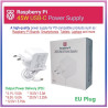OFFICIAL Raspberry Pi 45W USB-C Power Supply Adaptor for Raspberry Pi Laptops Tablets Smartphones and more