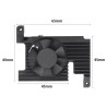 Heatsink with PWM Cooling Fan for Raspberry Pi 4