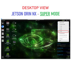 KIT-JNX(512)  Edge AI PC NVIDIA Jetson Orin NX SUPER 16GB RAM 157-TOPS 40W with SSD NVMe 512GB