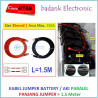 Kabel Jumper Battery PARALEL Size 35 mm2 L  1.5 meter Panel Surya