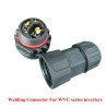 M25 3-Pin AC Cable Connector 3-Wire Waterproof for WVC Micro Inverter