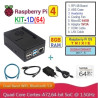 KIT-1D(64)  Raspberry Pi 4 (8GB RAM) - Complete SET (MicroSD 64GB)