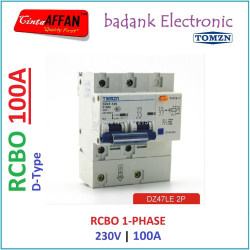 RCBO AC D100 100A 230V 1PN Residual Current Operated Circuit Breaker