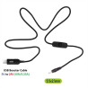 Kabel Step Up Booster USB 5V ke 24V (DC Jack 5.5x2.1mm) dengan Tombol ON/OFF