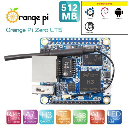 Orange Pi Zero LTS - 512MB