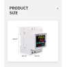 MultiFunction Electricity Power Meter 220V 100A Built-in Internal CT