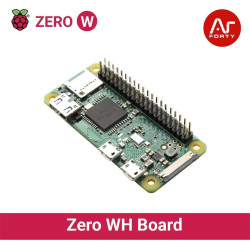 Raspberry Pi Zero W-H Built-in WIFI  Bluetooth (Soldered Pin-Header)