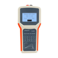 Solar Panel Multimeter ELEJOY EL400B Voltage 12-60V Max Power 400W Max Current 20A Measure PV MPPT Power Output