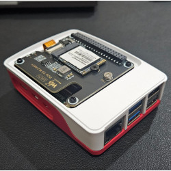 PCIe to M.2 HAT for Raspberry Pi 5 Support for SSD NVME 2230 and 2242 Form Factor