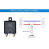 COIL 12V DC-DC Relay 200A Automotive Heavy Duty High Current Starting