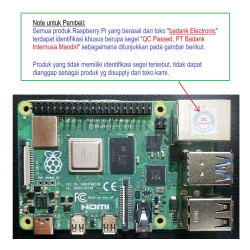 KIT-2A(2TB)  Raspberry Pi 4 (4GB RAM) KIT NVME SSD 2TB - Complete SET SIAP PAKAI