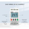 AC 3-PHASE LCD Protection Relay Unbalance Sequence Over Under VOLTAGE
