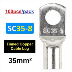 Cable Lug SC35-8 Skun Lubang utk Kabel 35mm2 Screw M8 (100pcs/pack)