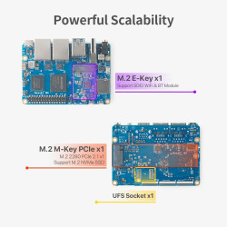 NanoPi M5 - 16GB RAM with Rockchip RK3576 8-Cores CPU 6-TOPS NPU AI Performance